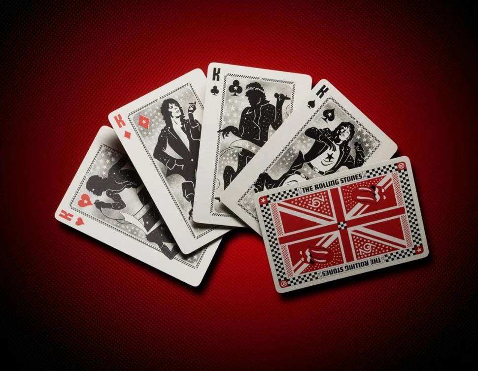 Карты "Theory 11 The Rolling Stones playing cards"