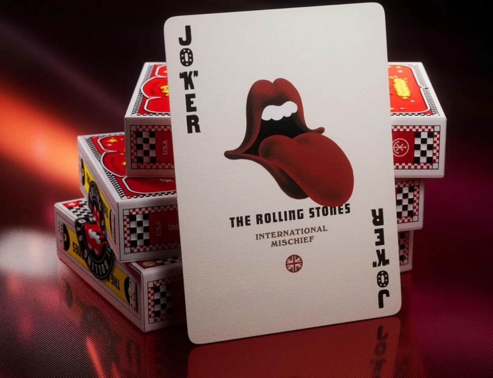 Карты "Theory 11 The Rolling Stones playing cards"
