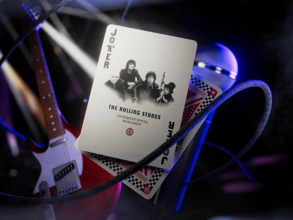Карты "Theory 11 The Rolling Stones playing cards"
