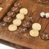 Нарды резные "Орнамент-4" 60, Ustyan