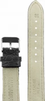 Ремешки maknamara 18 мм croco чер сер заст mp-18022