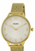 Наручные часы pacific x6174 корп-золот циф-бел/золот браслет