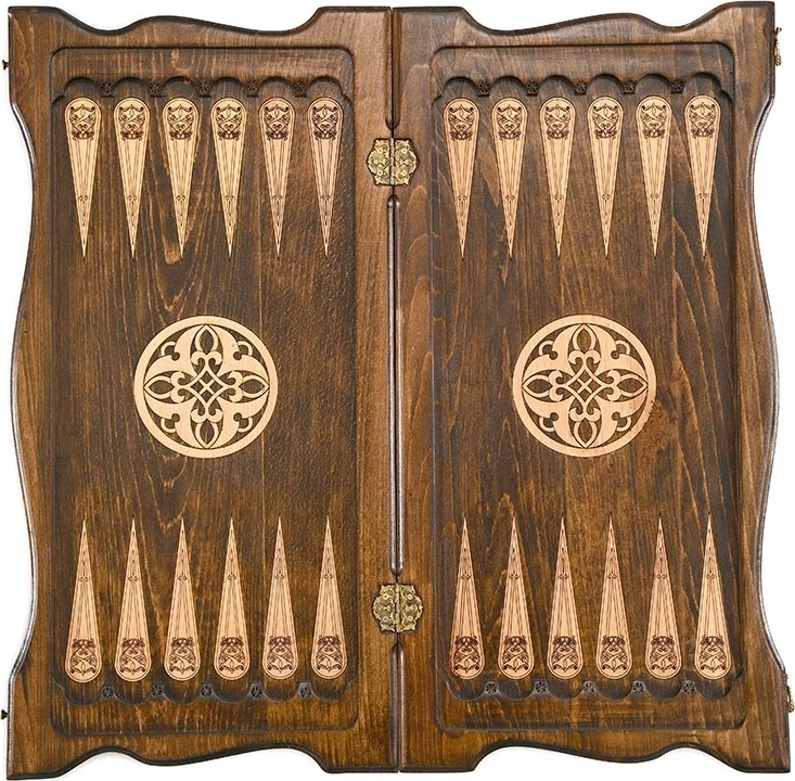 Нарды резные "Герб Армении 4" 60, Ustyan