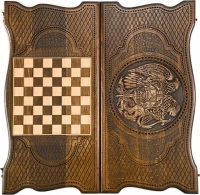 Нарды резные &quot;Герб Армении 4&quot; 60, Ustyan