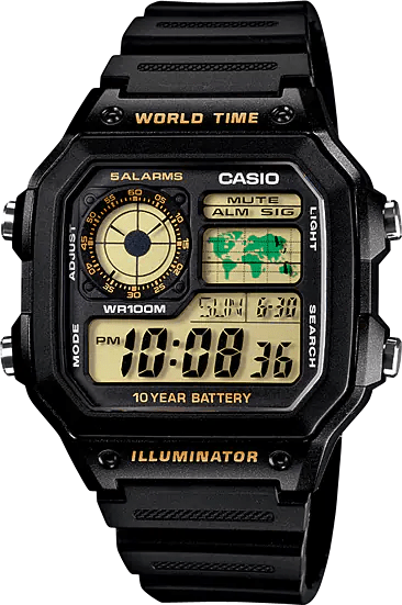 Наручные часы casio   ae-1200wh-1b