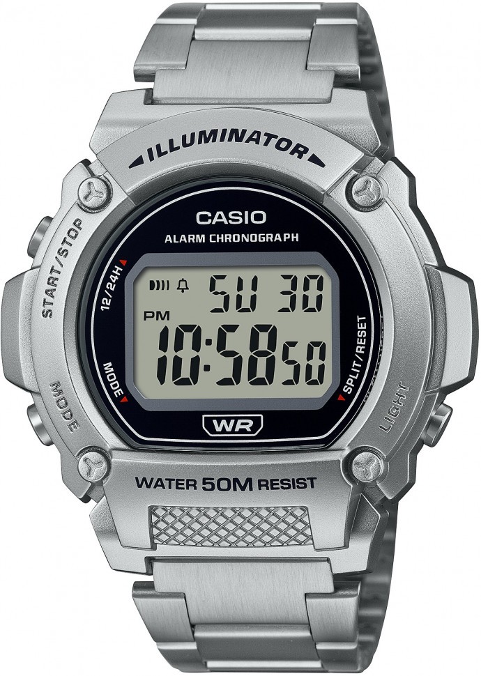 Наручные часы casio   w-219hd-1a