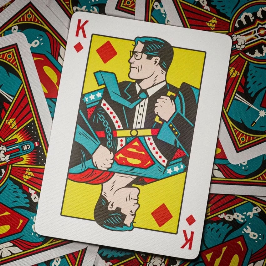 Карты "Theory11 Superman Playing Cards"