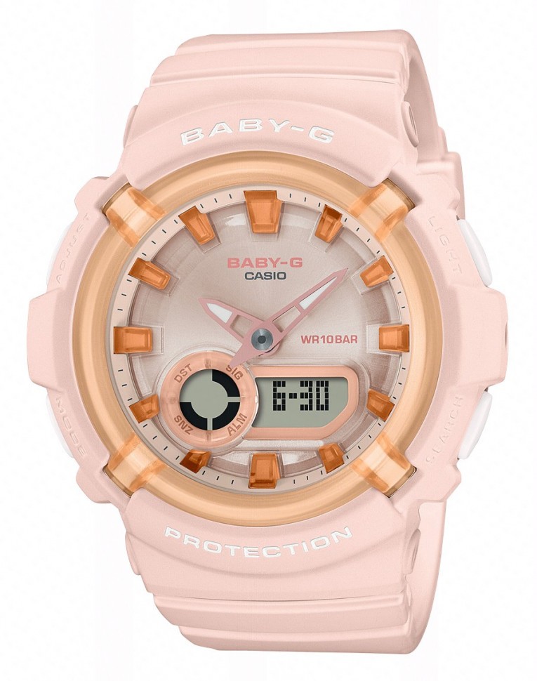 Наручные часы casio   bga-280sw-4a