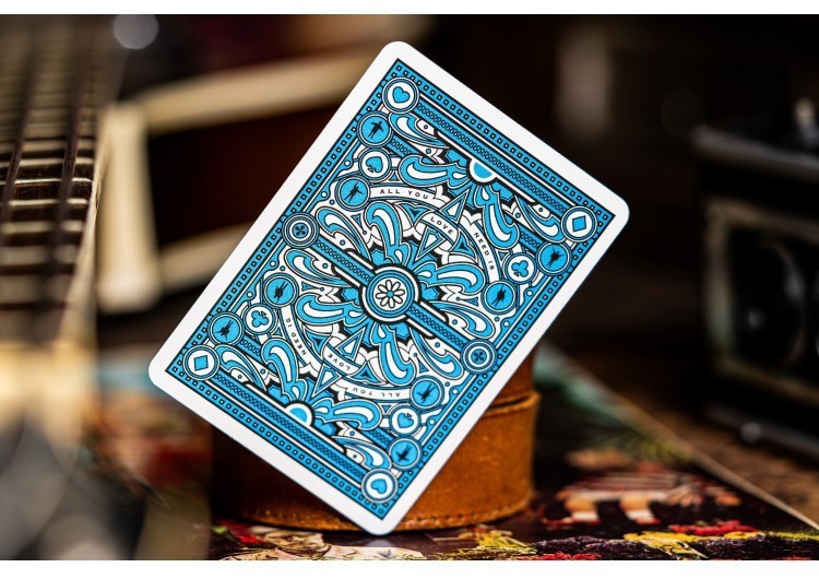 Карты "Theory11 The Beatles Blue"