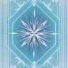 Карты "Disney Frozen blue Standard Index"