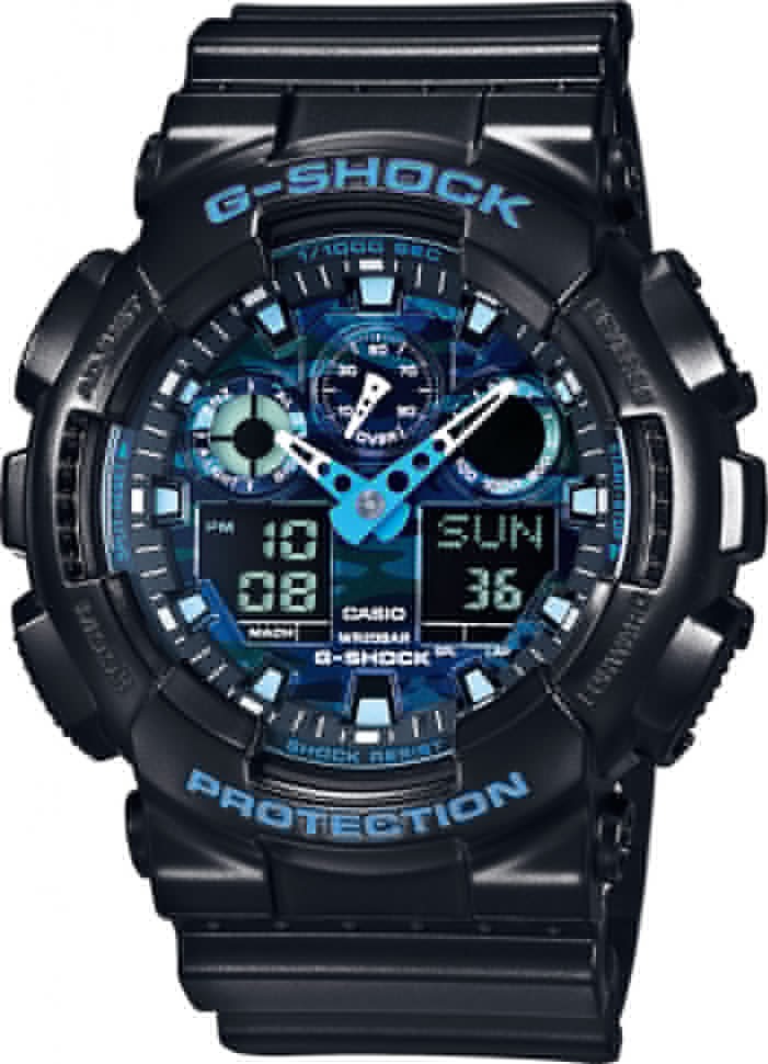 Наручные часы casio   ga-100cb-1a
