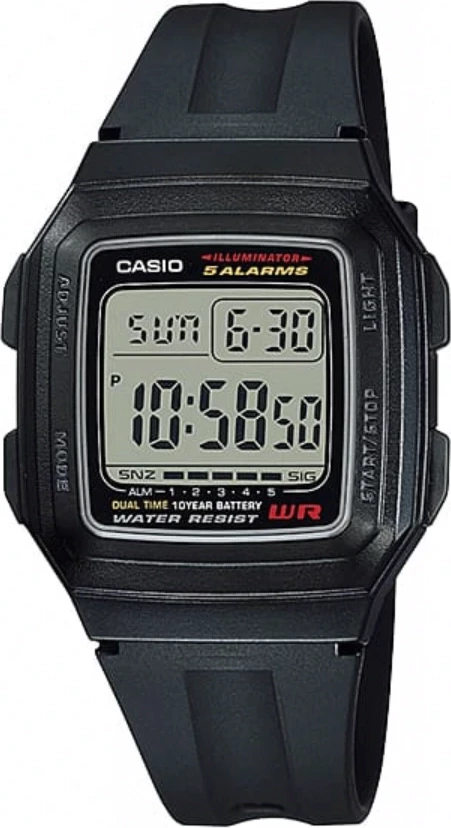 Наручные часы casio   f-201wa-1a