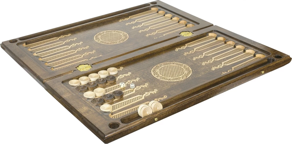 Нарды резные "Бесконечность" 60, Mkhitaryan