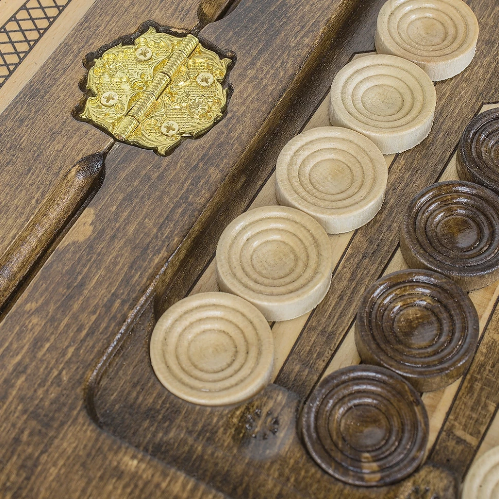 Нарды резные "Бесконечность" 60, Mkhitaryan