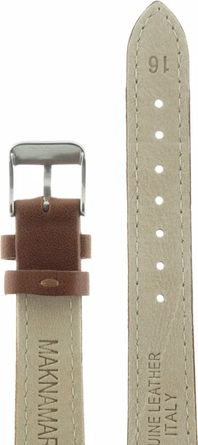 Ремешки maknamara 16 мм корич mp-16048