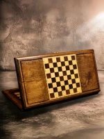 Нарды резные &quot;Золотой Узор 1&quot; 50, Mirzoyan