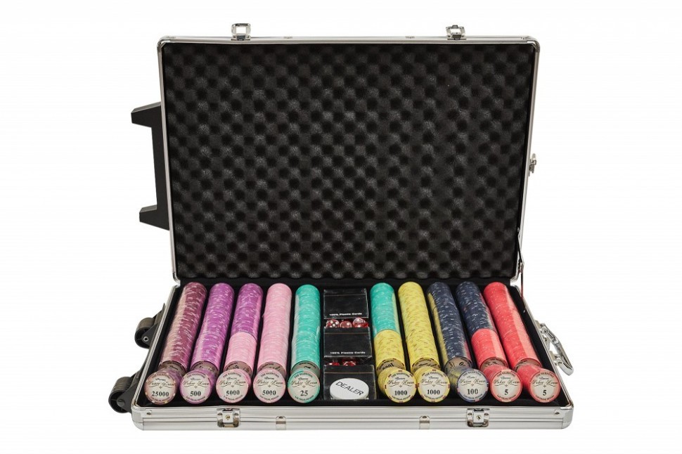 Набор для покера Valentino Poker Room Ceramic на 1000 фишек