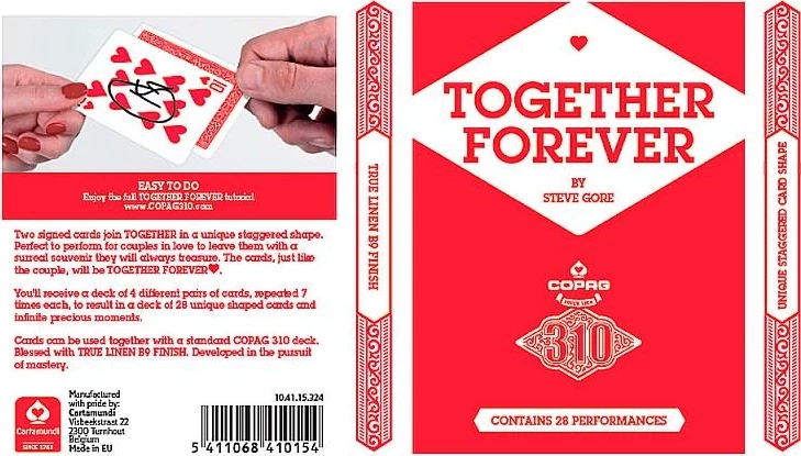 Комплект карт "Copag 310 Together Forever"