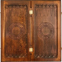 Нарды резные &quot;Герб РФ-2&quot; 50, Ustyan