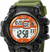 Наручные часы skmei 2245ogag army green/orange