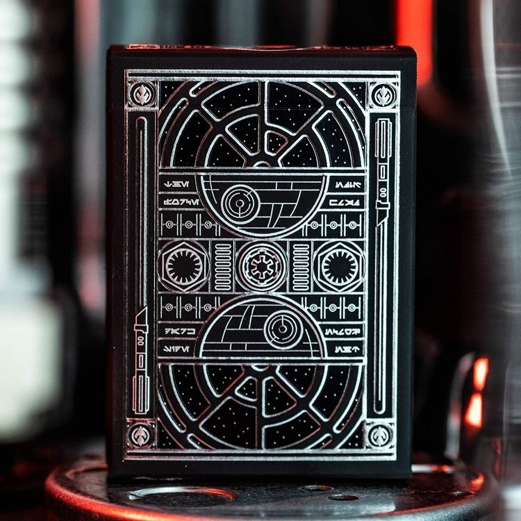 Карты "Theory11 Star Wars Playing Cards - Silver Special Edition - the Dark Side"