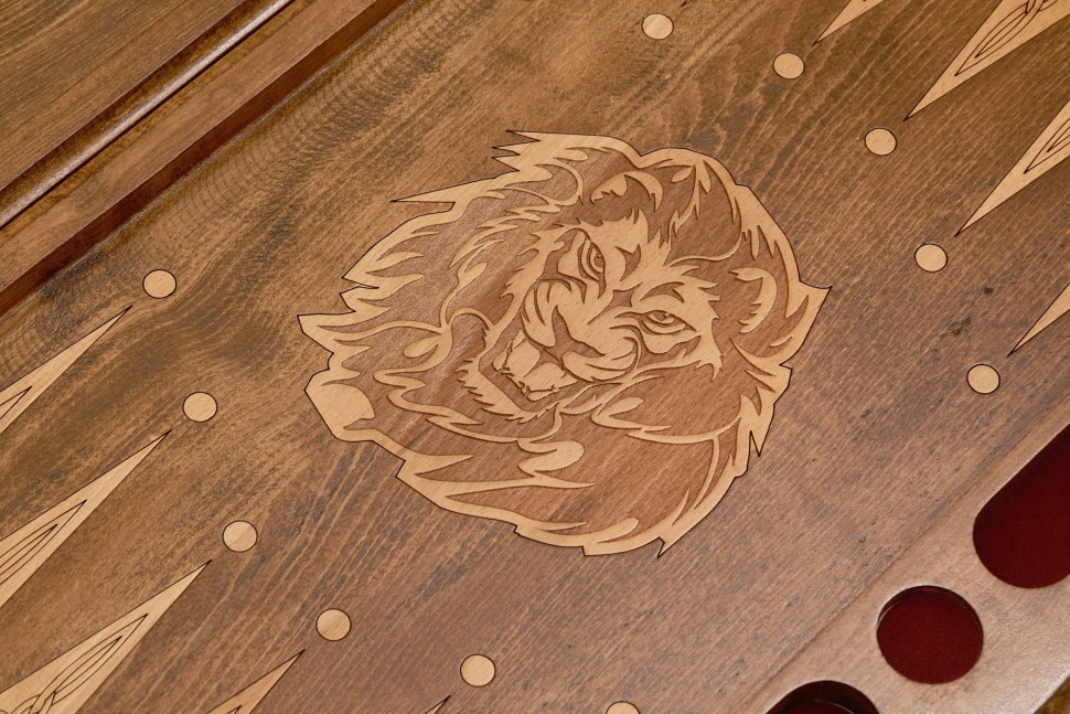 Нарды резные "Лев-2", Mirzoyan