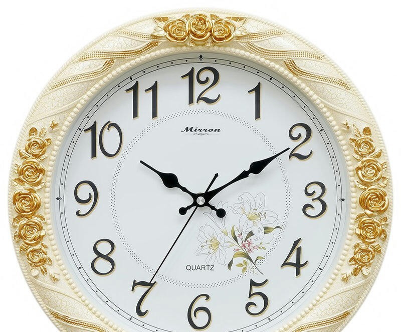 Настенные часы mirron p2957А ЖТБ