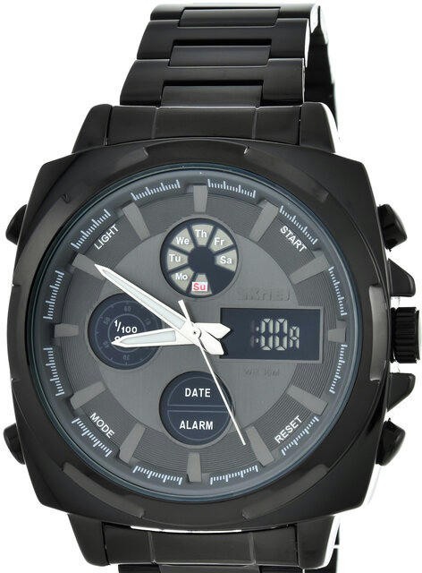 Наручные часы skmei 1673bkbk black/black