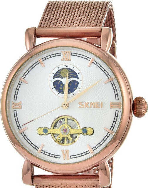 Наручные часы skmei 9220rgwt rose gold-white