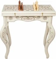 Стол ломберный Нарды + Шахматы, Патина, Ustyan