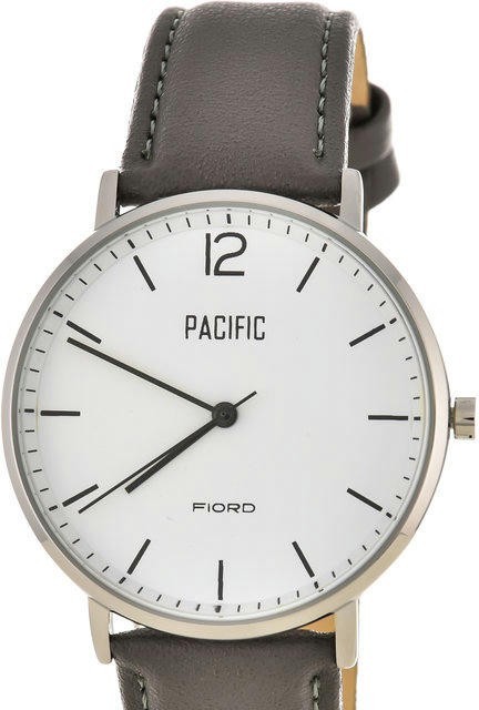 Наручные часы pacific x6091-05 корп-хром циф-бел сер ремень