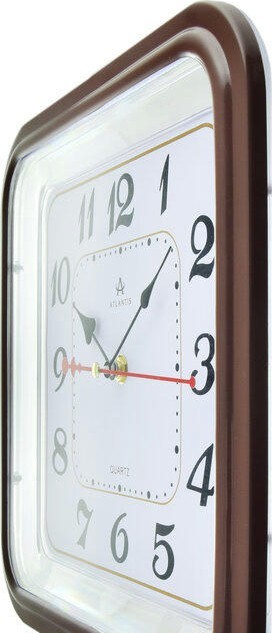 Настенные часы atlantis tld-6132 brown