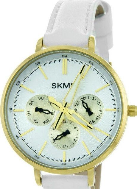 Наручные часы skmei 1665gdwtwt gold/white-white