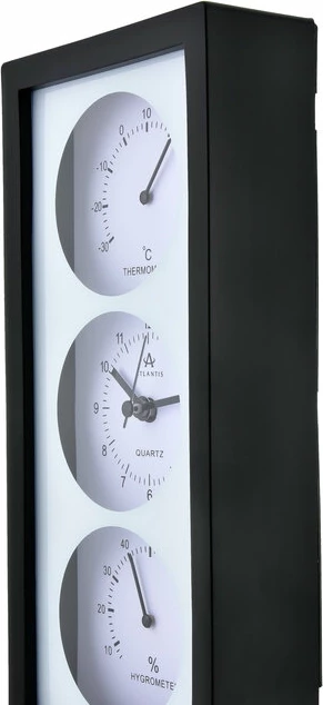 Настенные часы atlantis tld-9041a black