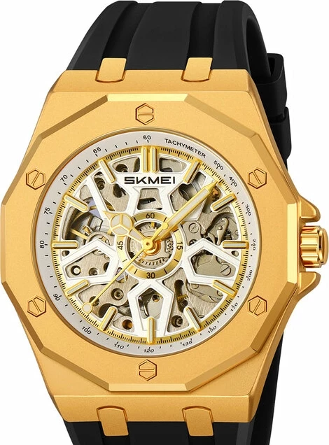 Наручные часы skmei m036pgd gold-silica gel
