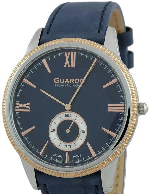 Наручные часы guardo s1863.1.8 тёмно-синий