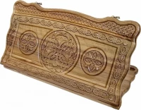 Нарды резные "Армянский узор 12" 60, Haleyan