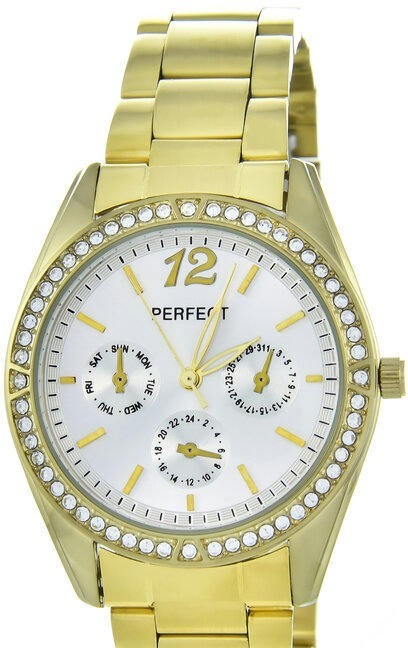 Наручные часы perfect s358-4 корп-жел циф-сереб бр-жел