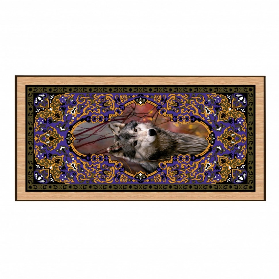 Нарды + Шашки Сирия Волк средние (Россия, дерево, 50 см), Partida