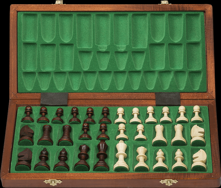 Шахматы "Магнитные 35", маркетри, Madon