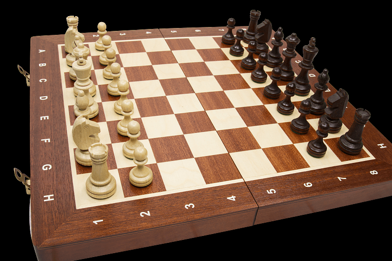 Шахматы "Магнитные 35", маркетри, Madon