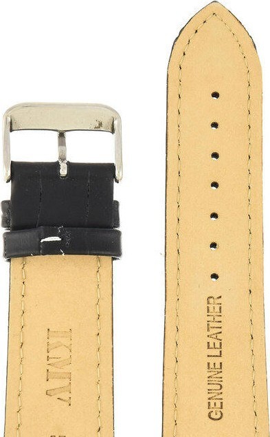 Ремешки "kmv" s-14, 24 р-р, чер. с бел. строчкой, l