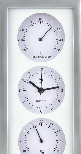 Настенные часы atlantis tld-9041a silver