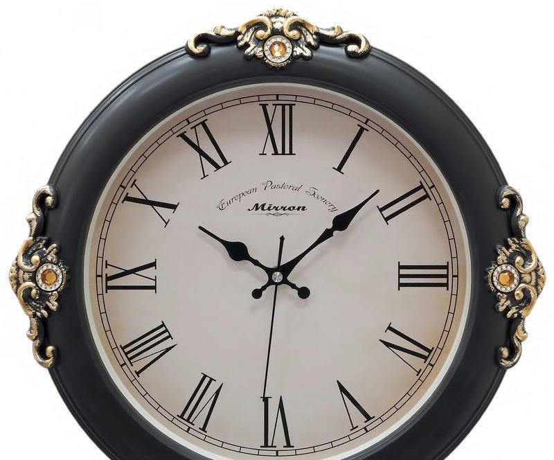 Настенные часы mirron p2583a ЧБ