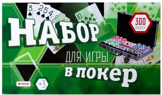 Набор для покера EPT Ceramic на 300 фишек