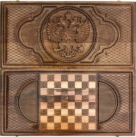 Нарды резные &quot;Герб РФ&quot;, Mkhitaryan