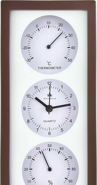Настенные часы atlantis tld-9041a brown
