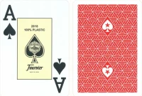 Карты для покера &quot;Fournier EPT red&quot; 100% пластик, Испания