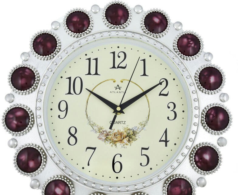 Настенные часы atlantis tld-6999e brown