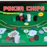 Набор для покера Holdem Light на 500 фишек с номиналом